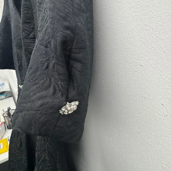 Teri Jon by Ricki Freeman Black Cocktail / Evening / Formal Dress - Size 8 - Picture 8 of 15